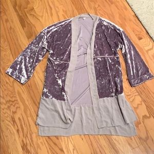 Velvet Cardigan